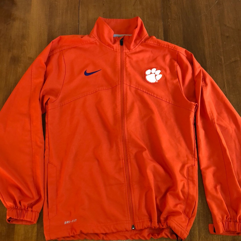 Clemson Tigers Nike Full Zip Jacket Sz Small